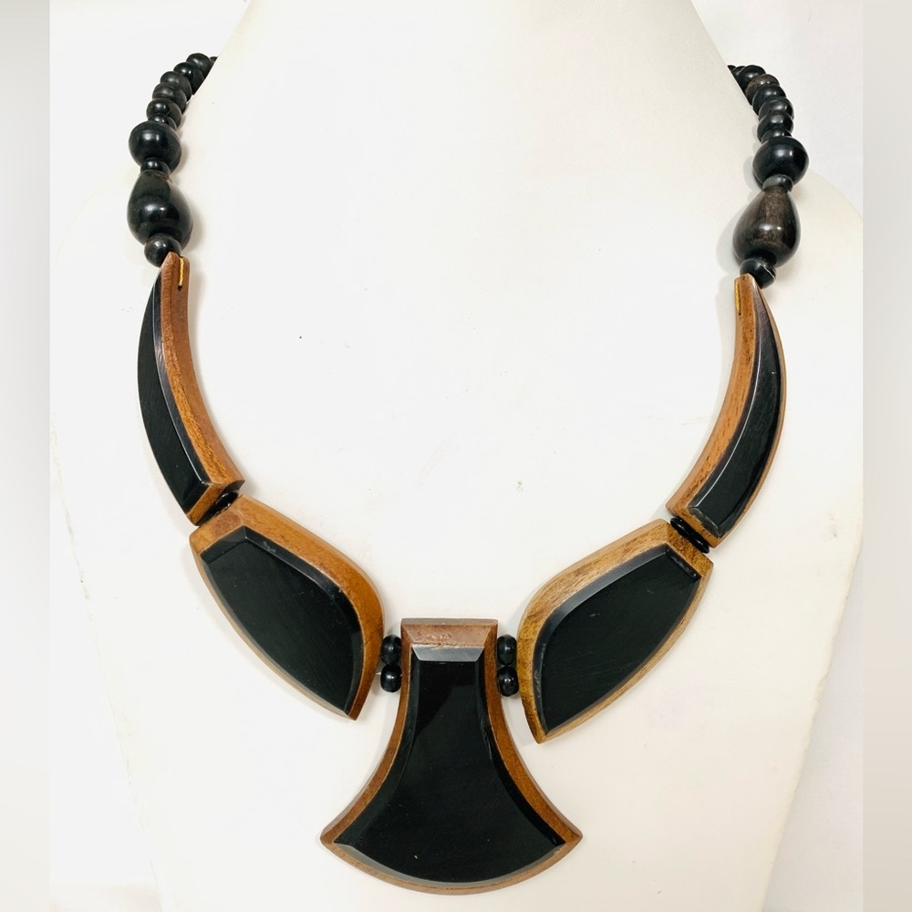 Handmade Wooden Necklace
